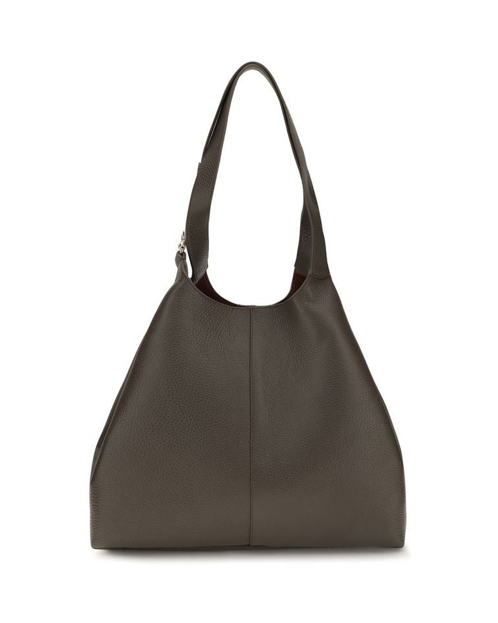 Coccinelle Brown Calf Leather Bos Taurus Shoulder Bag