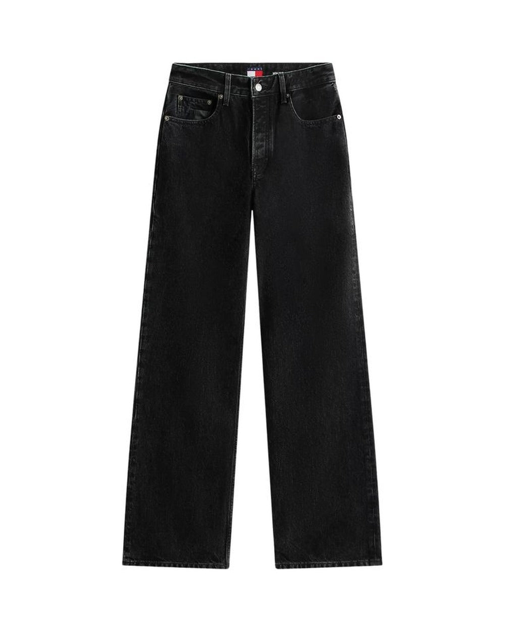 Tommy Hilfiger Jeans Black Recycled Cotton Bootcut Jeans
