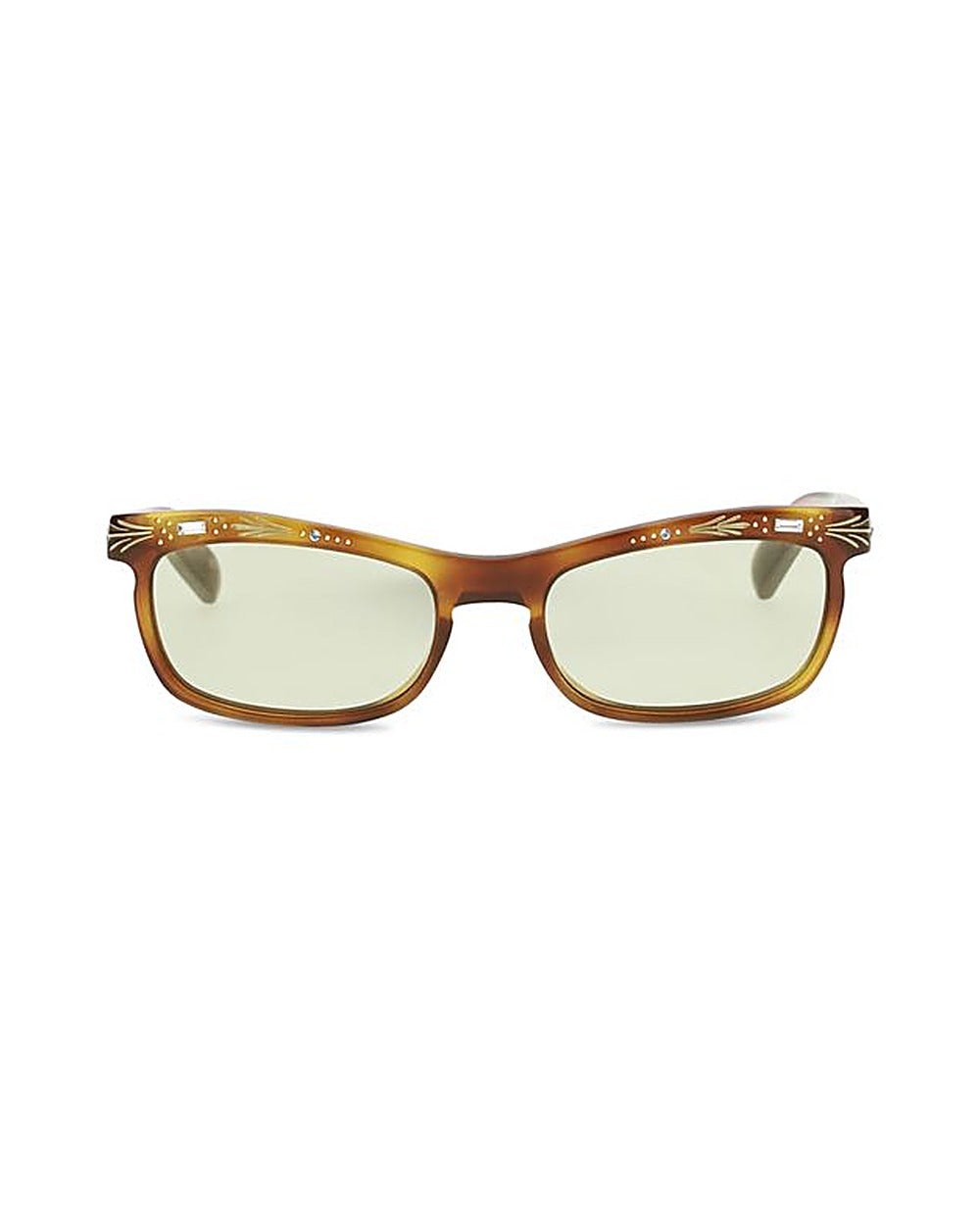 Valentino Garavani Brown Acetate Sunglasses