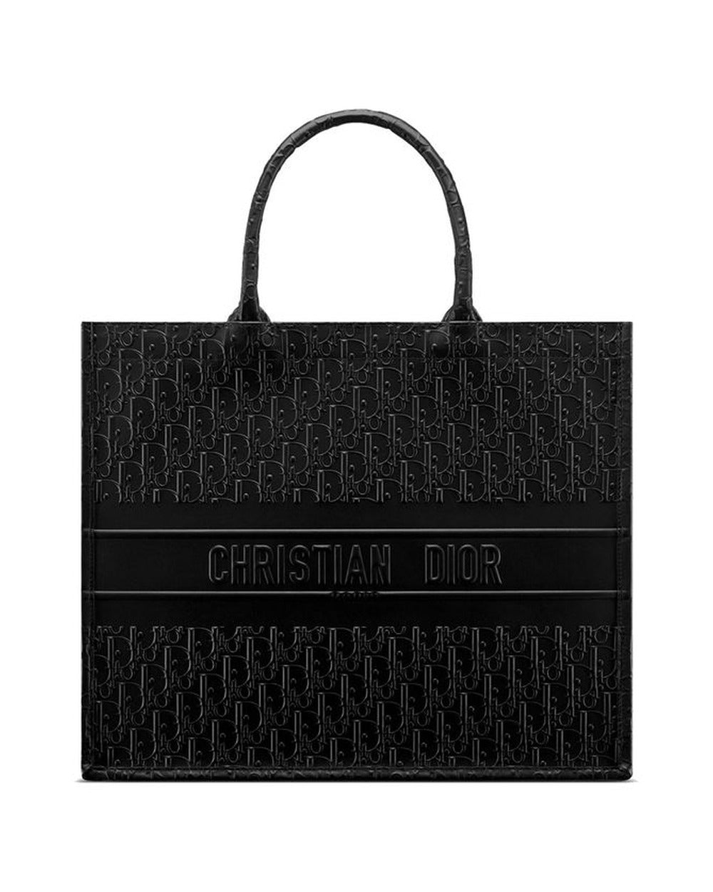 Dior Black Calfskin Tote Bag