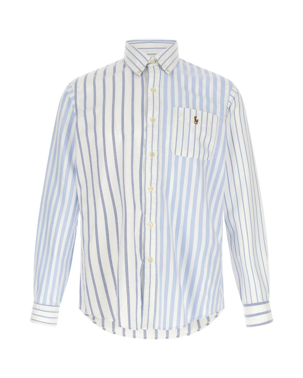 Polo Ralph Lauren Blue Cotton Blouse