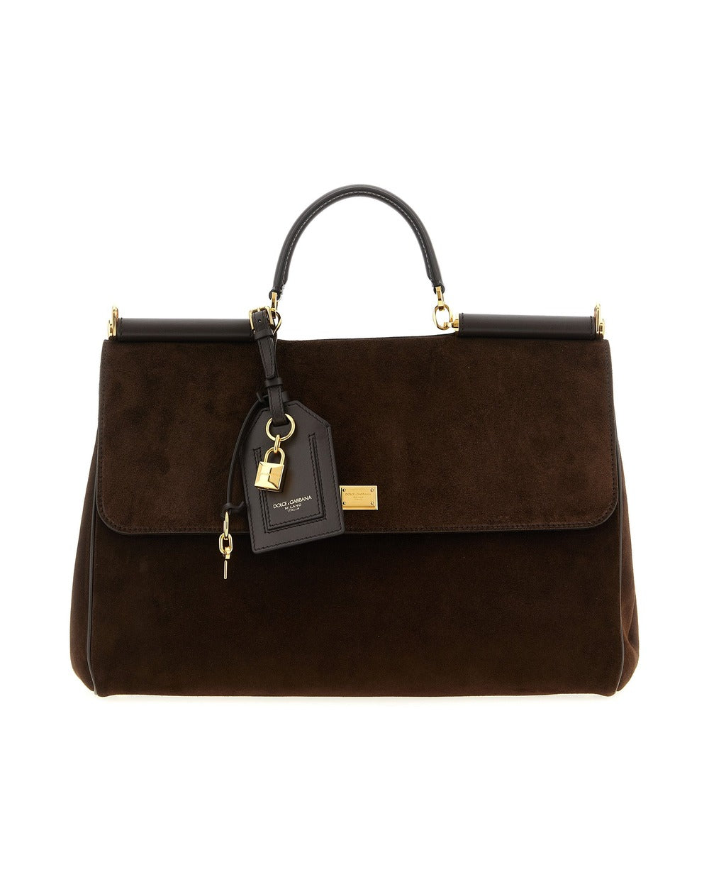 Dolce & Gabbana Brown Pvc Handbag