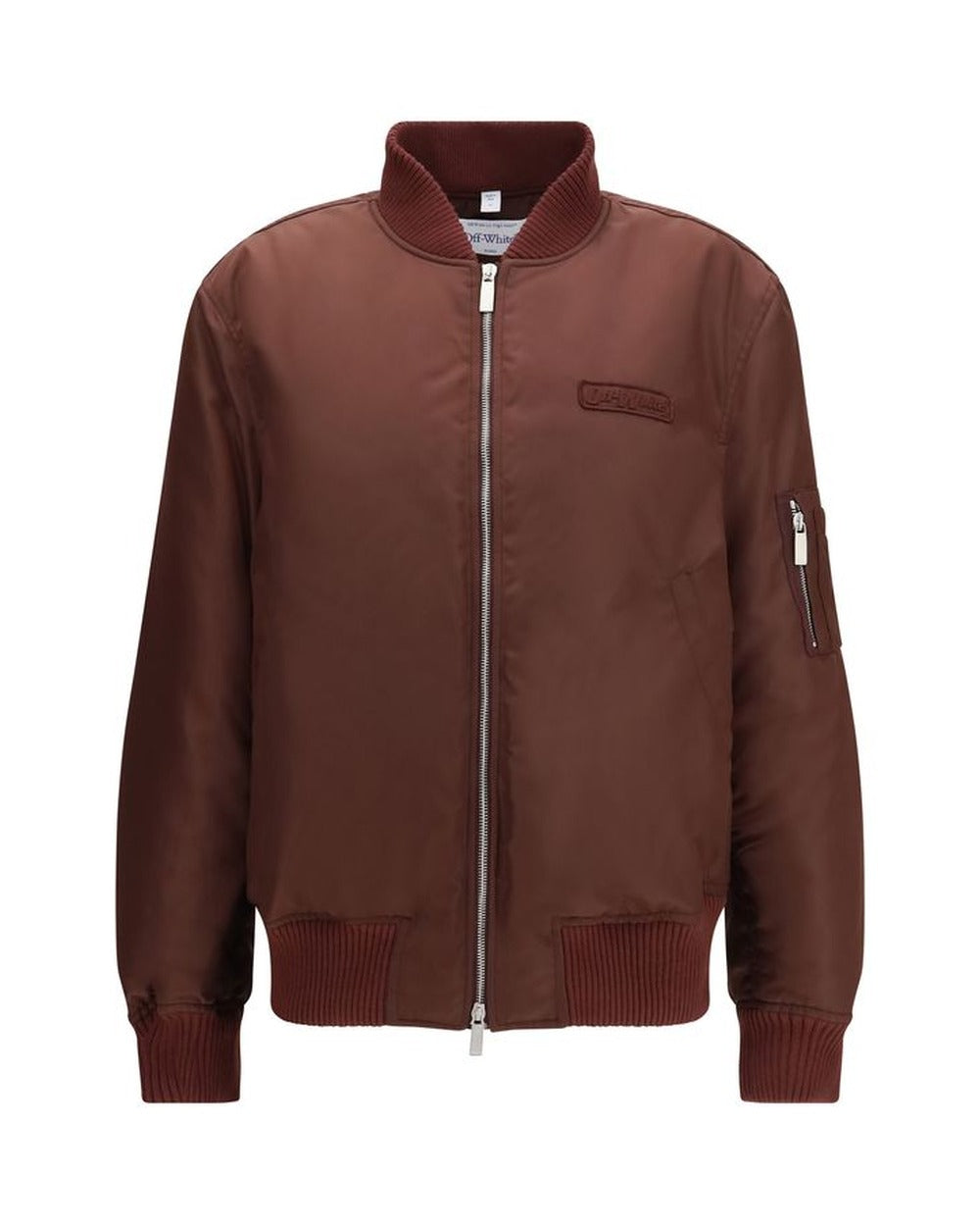 Off-White Bordeaux Nylon Bomber