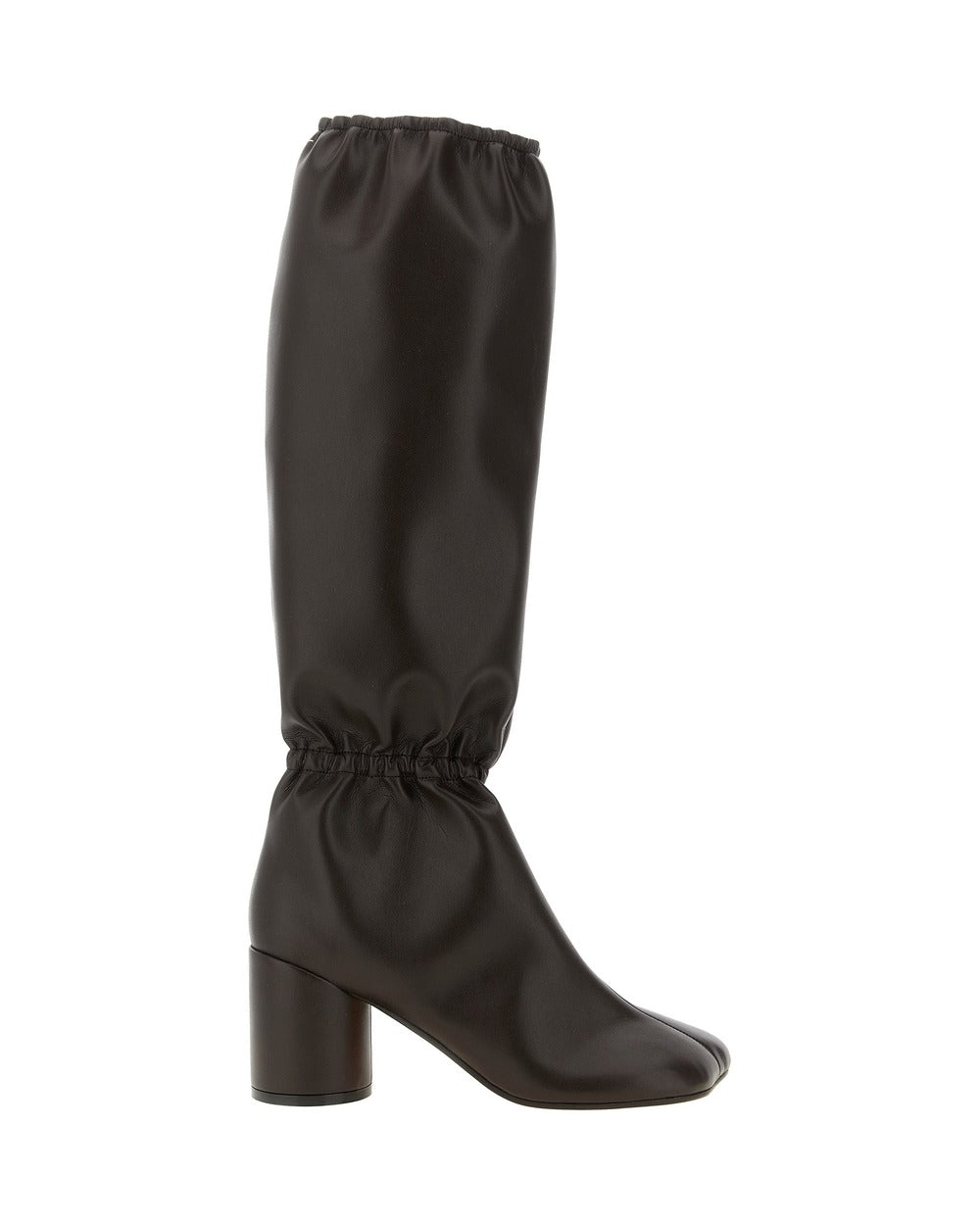 MM6 Maison Margiela Brown Polyethylene Over The Knee