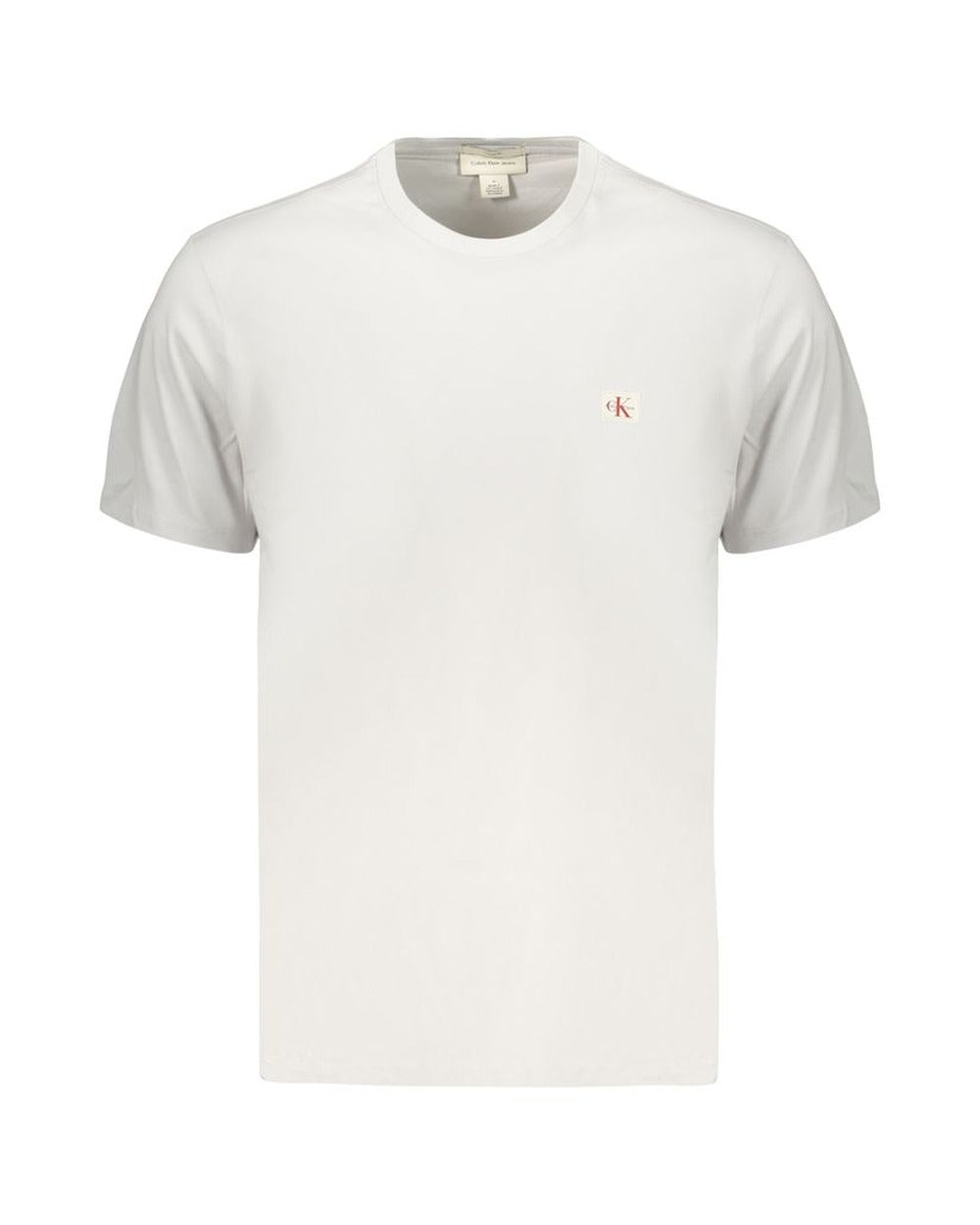 Calvin Klein Gray Cotton Men's T-Shirt