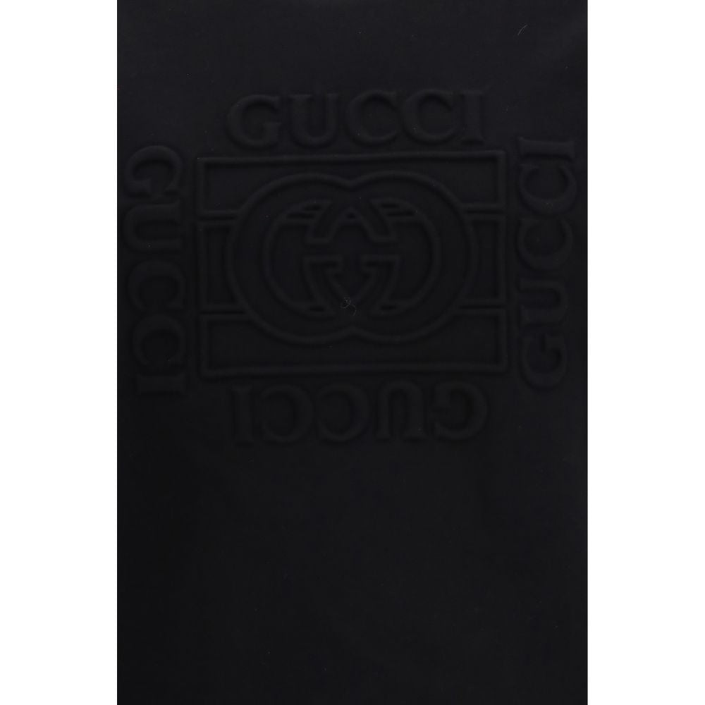 Gucci Black Cotton Logo Sweatshirt