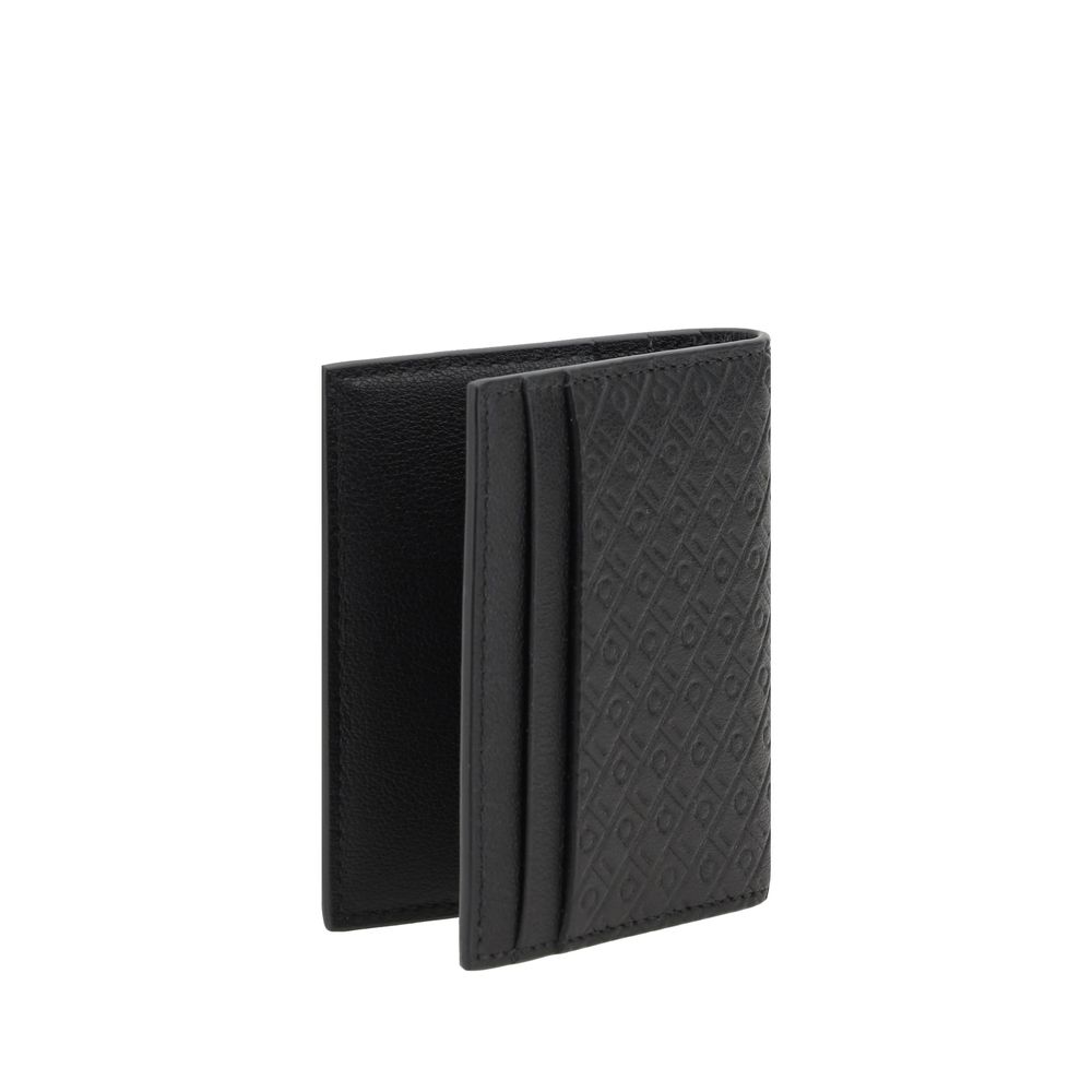 Ferragamo Black Calf Leather Wallet