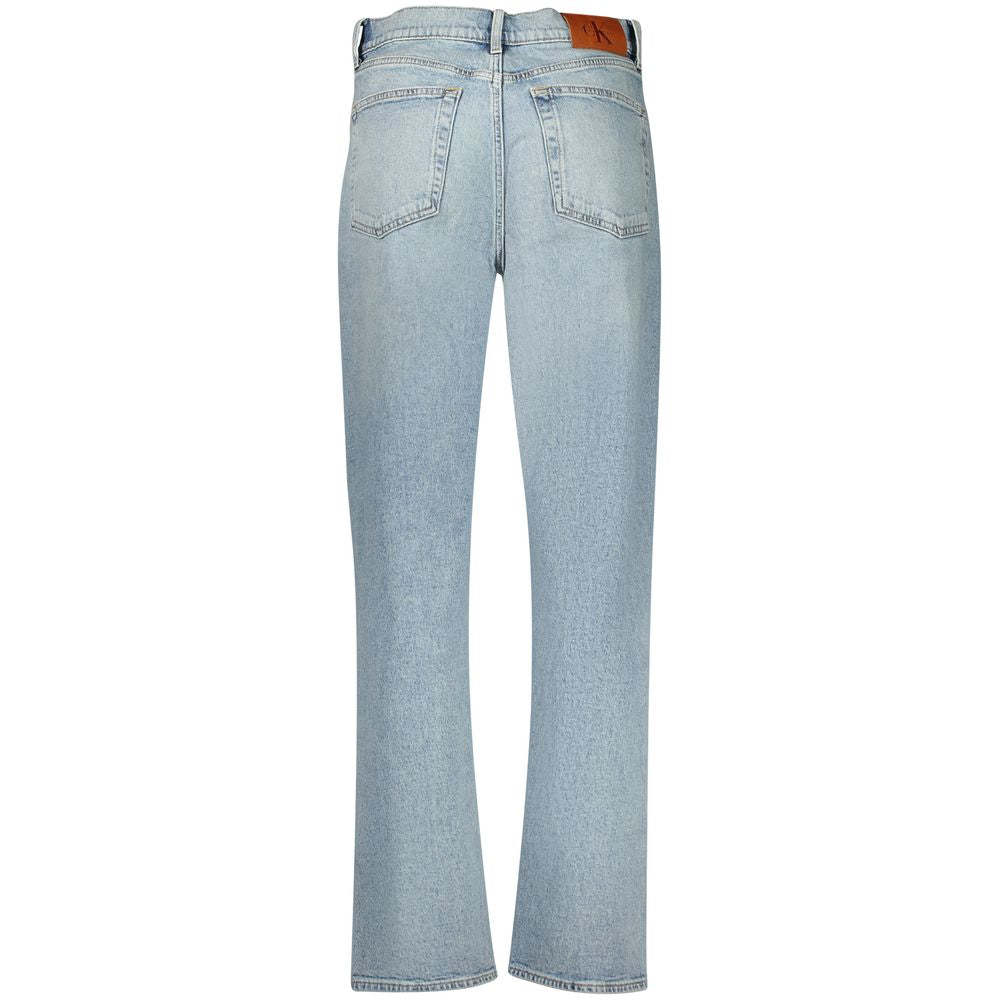 Calvin Klein Blue Cotton Jeans