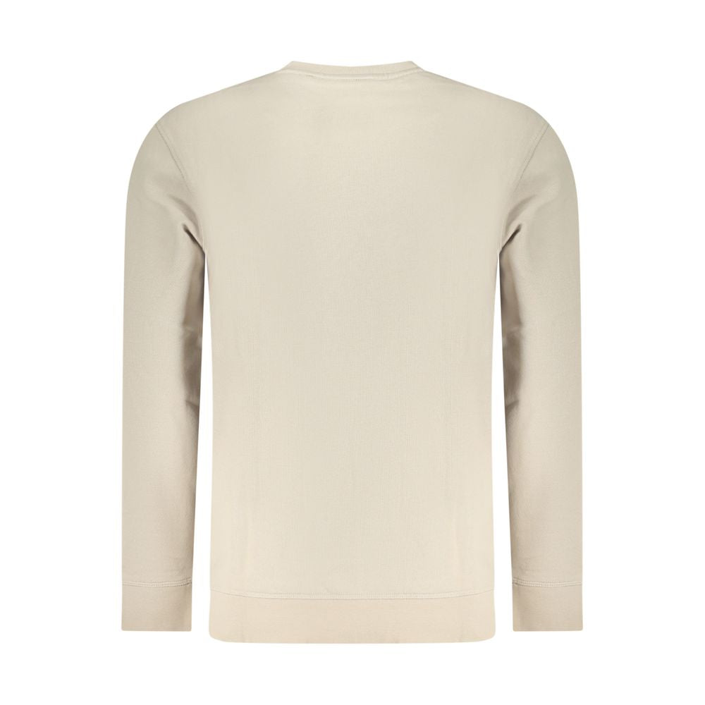 Hugo Boss Beige Cotton Sweatshirt