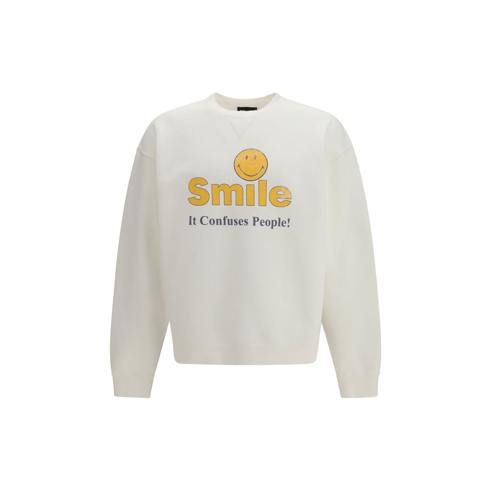 Dsquared2 White Cotton Sweatshirt