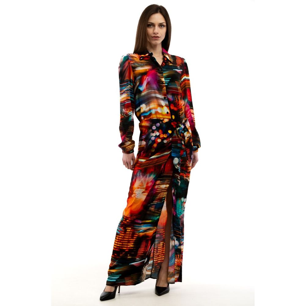 Moschino Multicolour Viscose Casual Dress