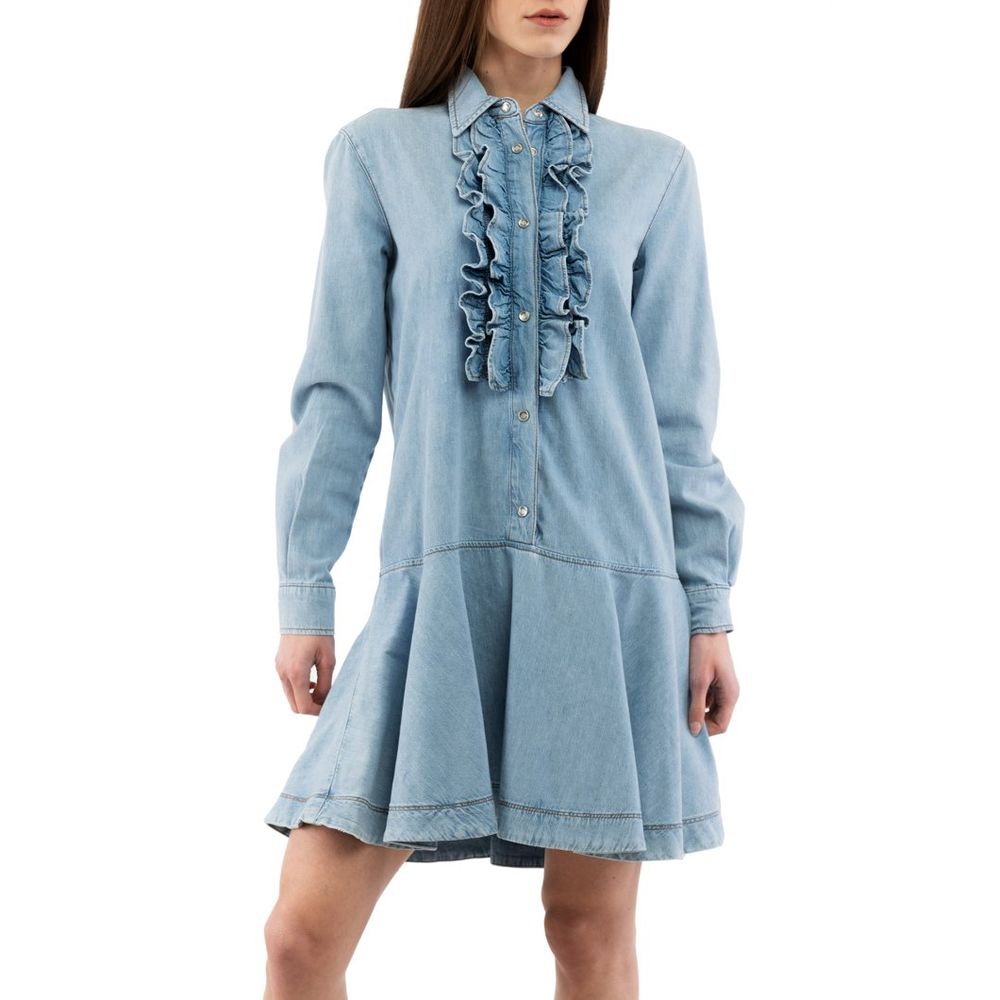 Moschino Multicolour Cotton Casual Dress