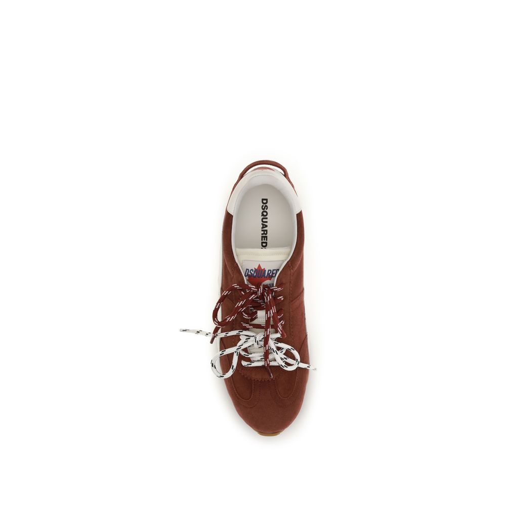 Dsquared2 Multicolour Calf Leather Low Top Sneakers