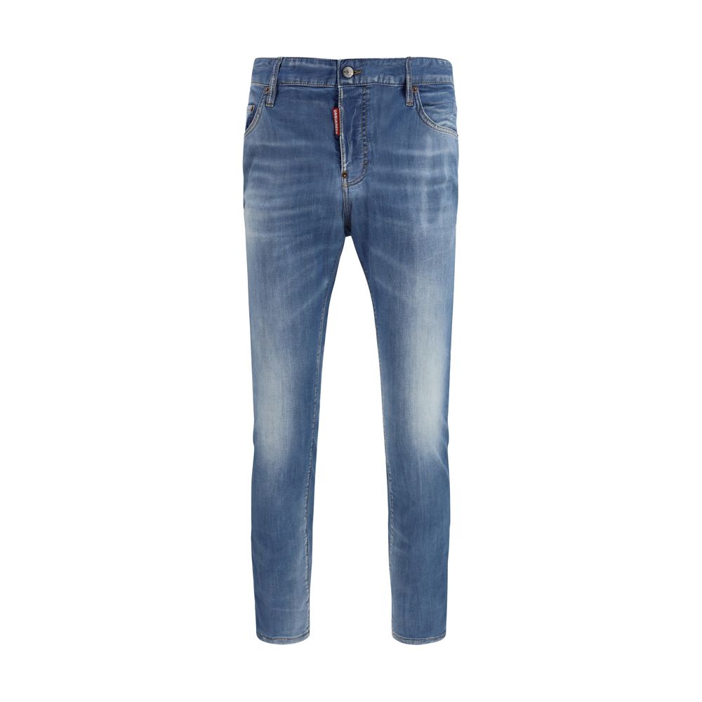 Dsquared2 Blue Cotton Jeans Denim