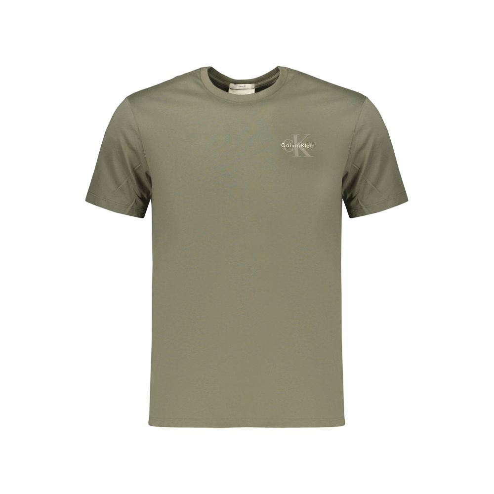 Calvin Klein Green Cotton T-Shirt