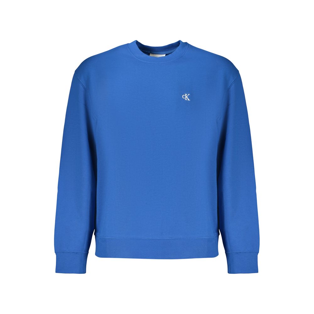 Calvin Klein Blue Cotton Sweatshirt