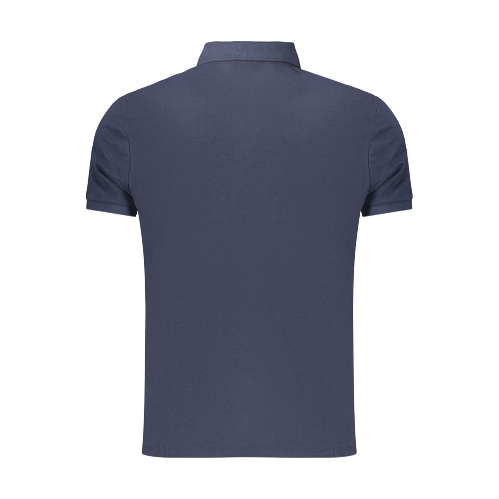 Calvin Klein Blue Cotton Polo Shirt