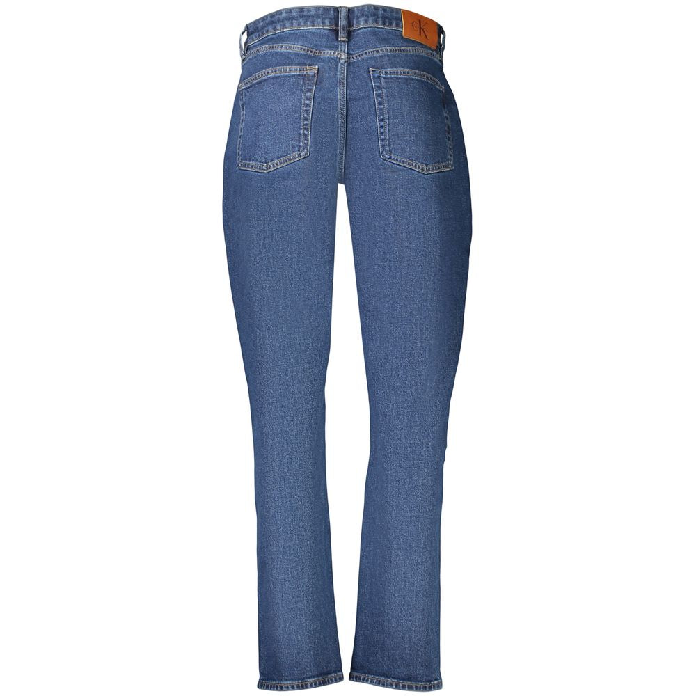 Calvin Klein Blue Cotton Jeans