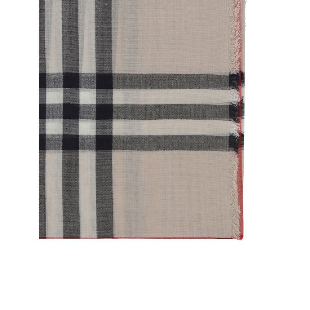 Burberry Beige Wool Scarf