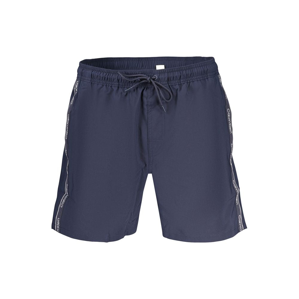 Calvin Klein Blue Polyester Swim Shorts