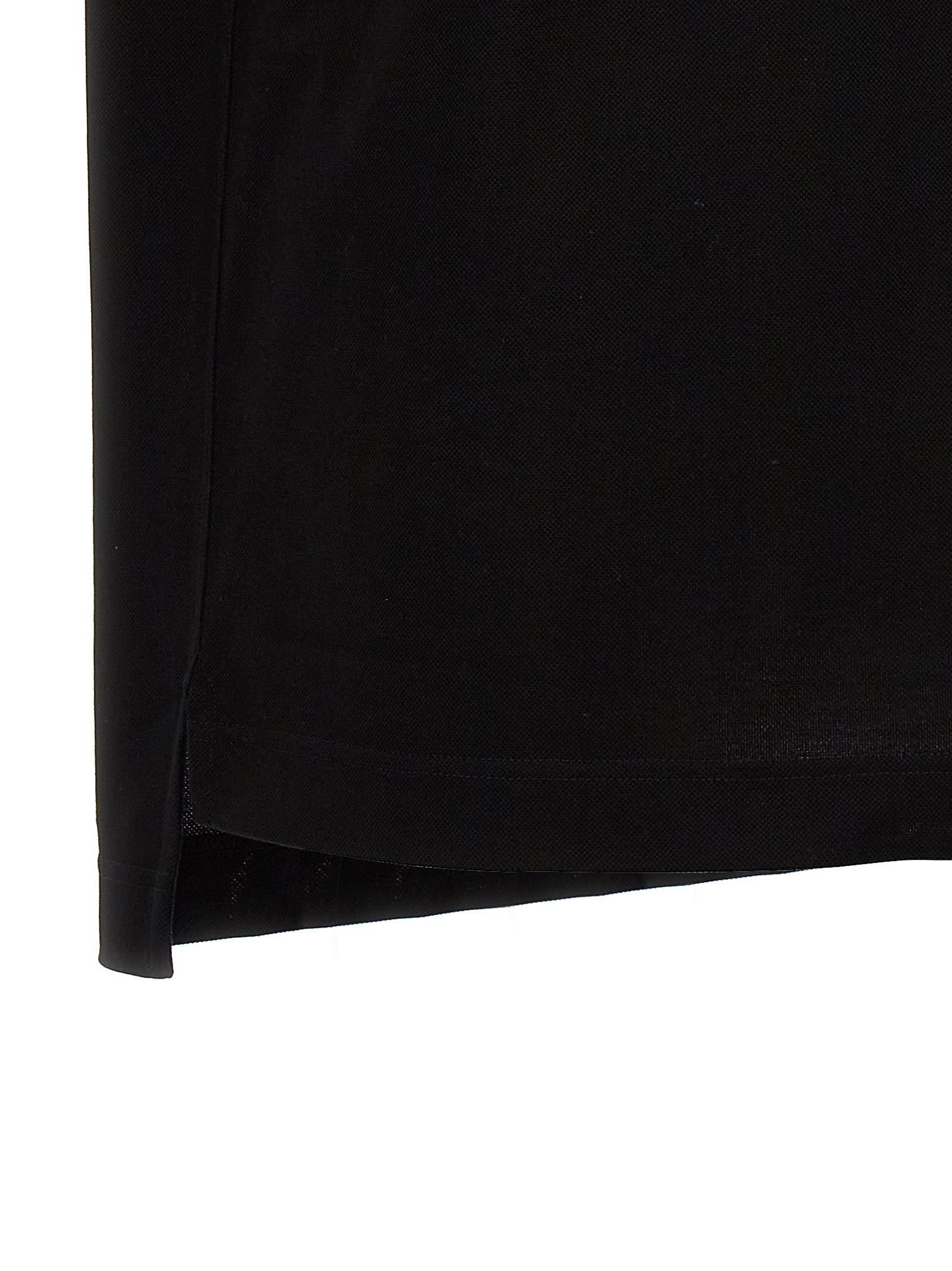 Givenchy Black Piqué Cotton Polo Shirt