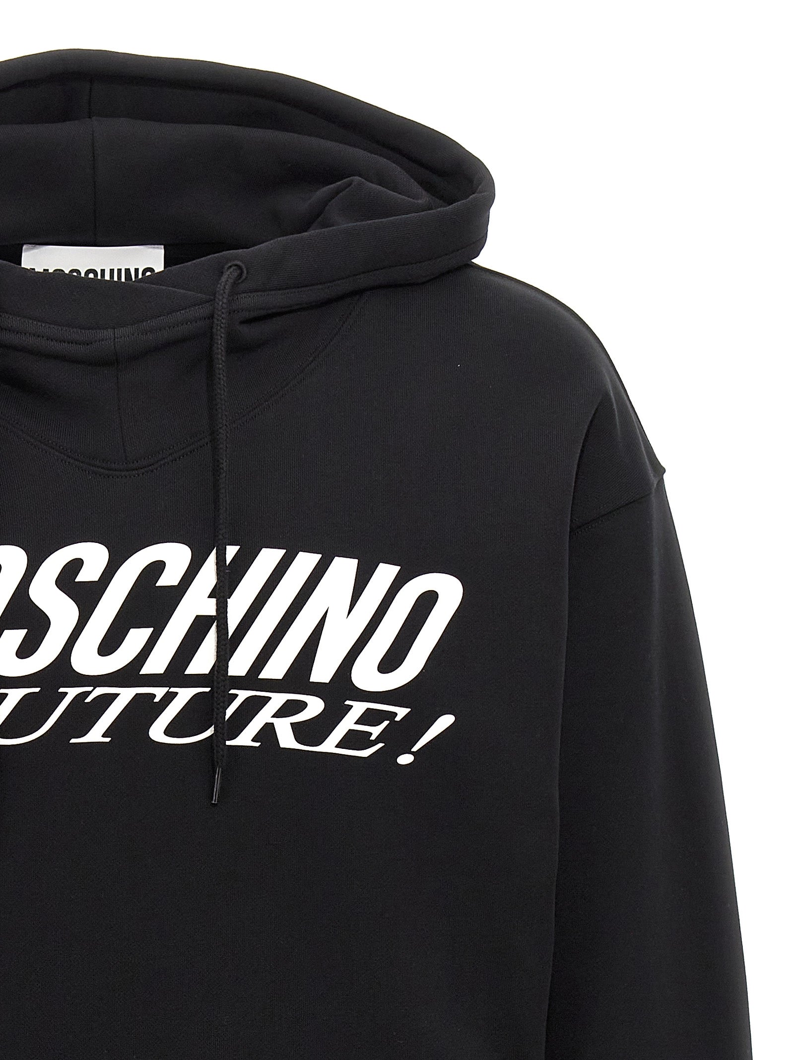 Moschino Two-Tone Cotton Sweatshirt