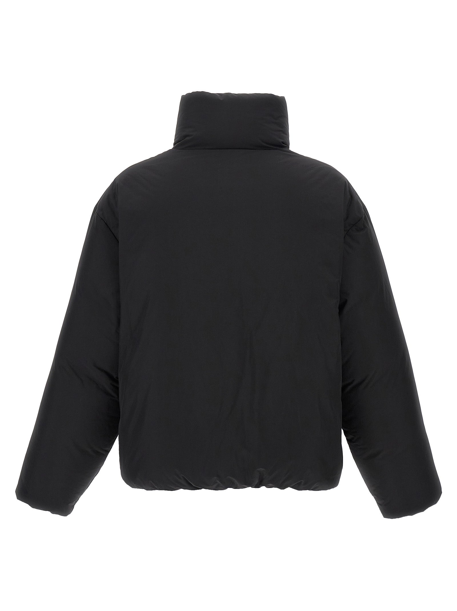Dsquared2 Black Polyester Full-Length Jacket