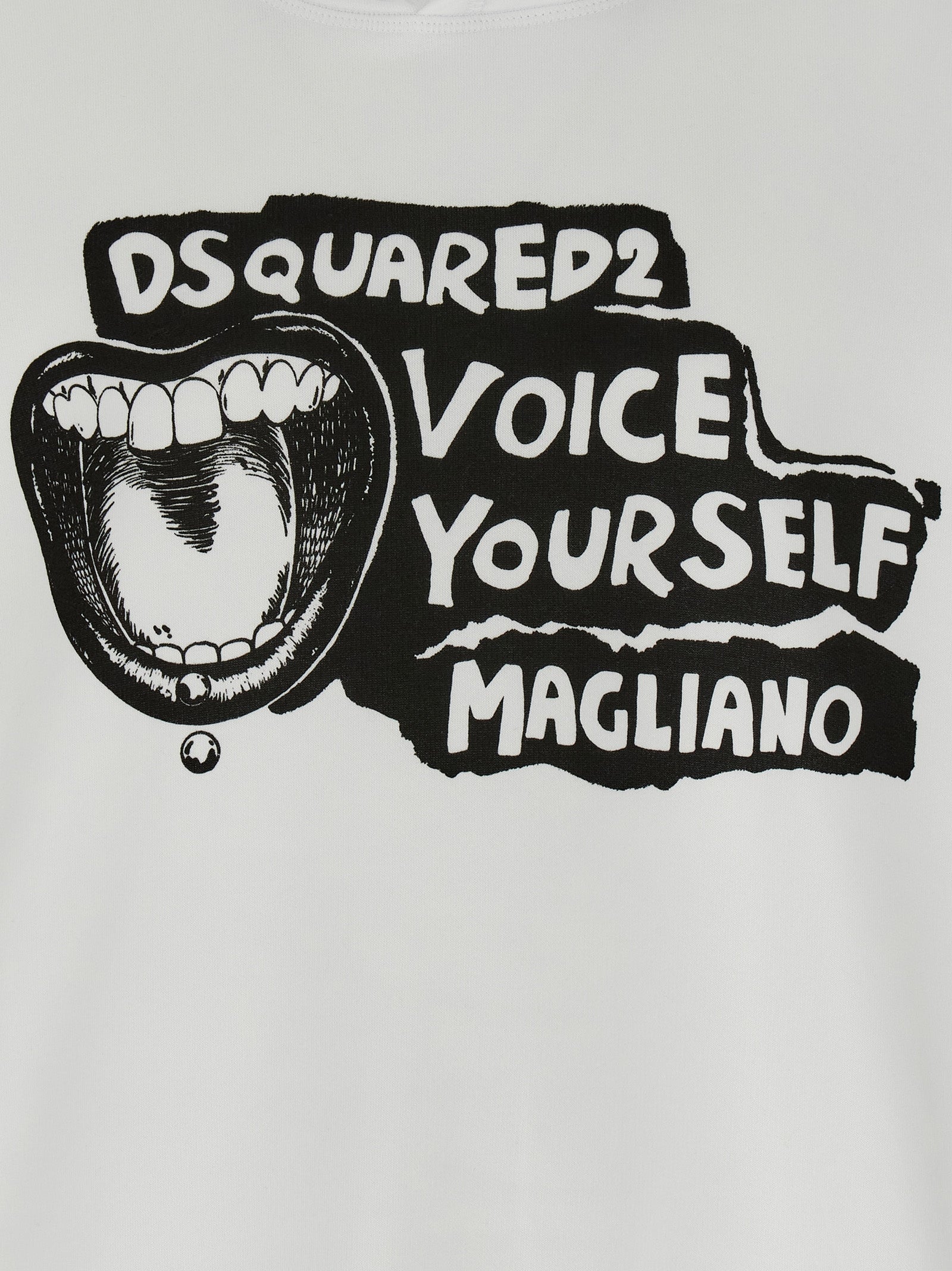 Dsquared2 Two-Tone Cotton Sweatshirt