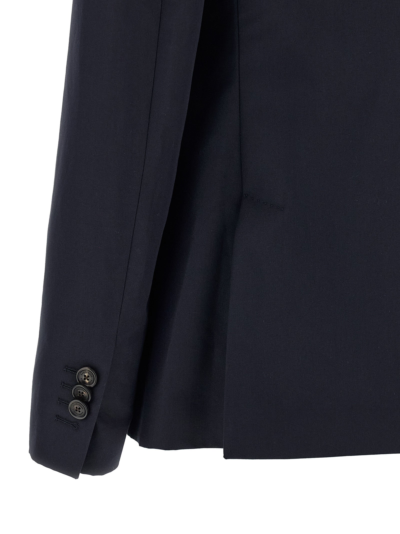 Dsquared2 Blue Cotton Blazer