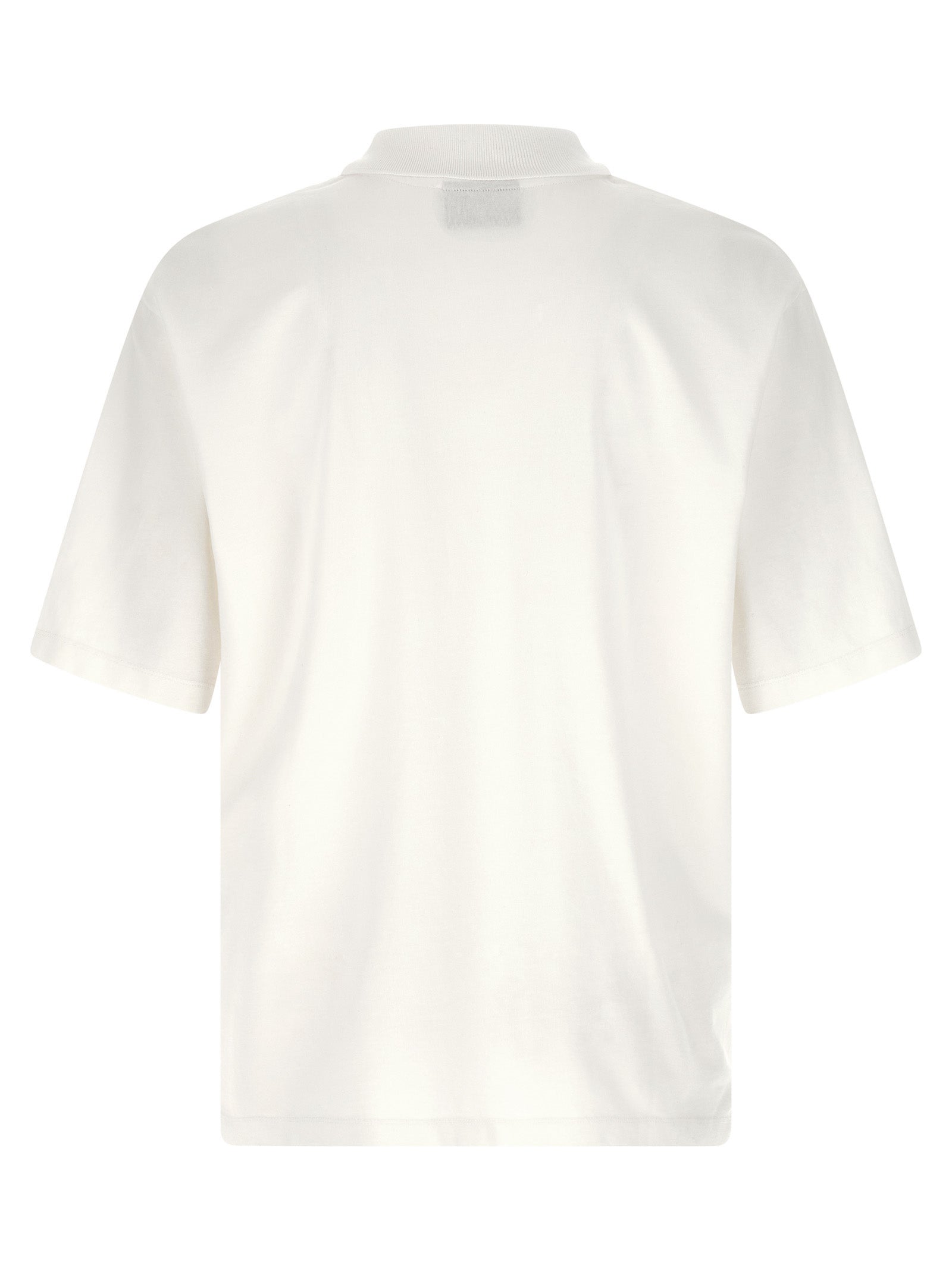 Dsquared2 White Cotton Polo Shirt