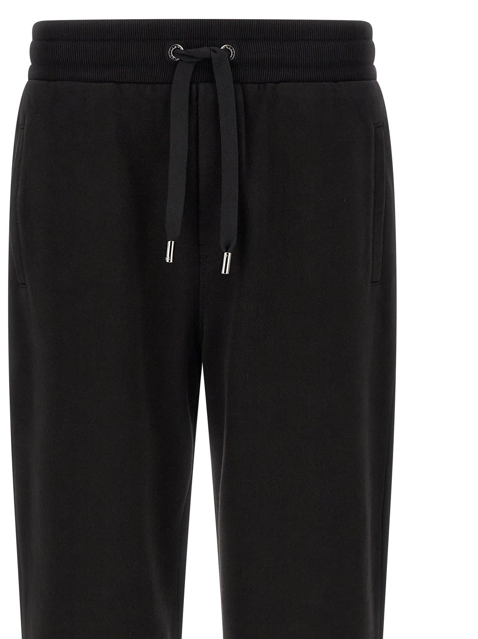 Black Cotton Joggers (Workout Pants)
