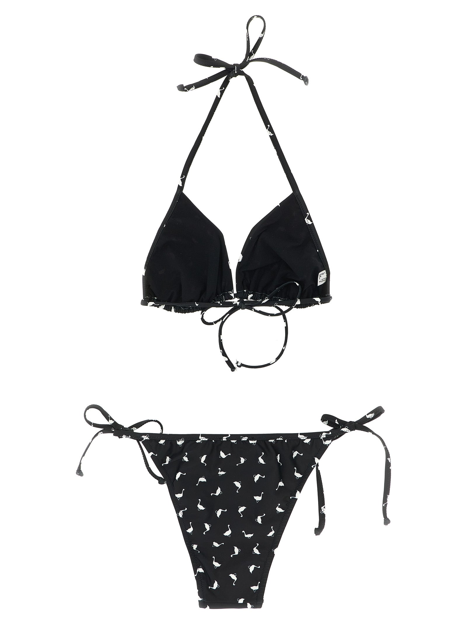 Moschino Two-Tone Polyester Bikini
