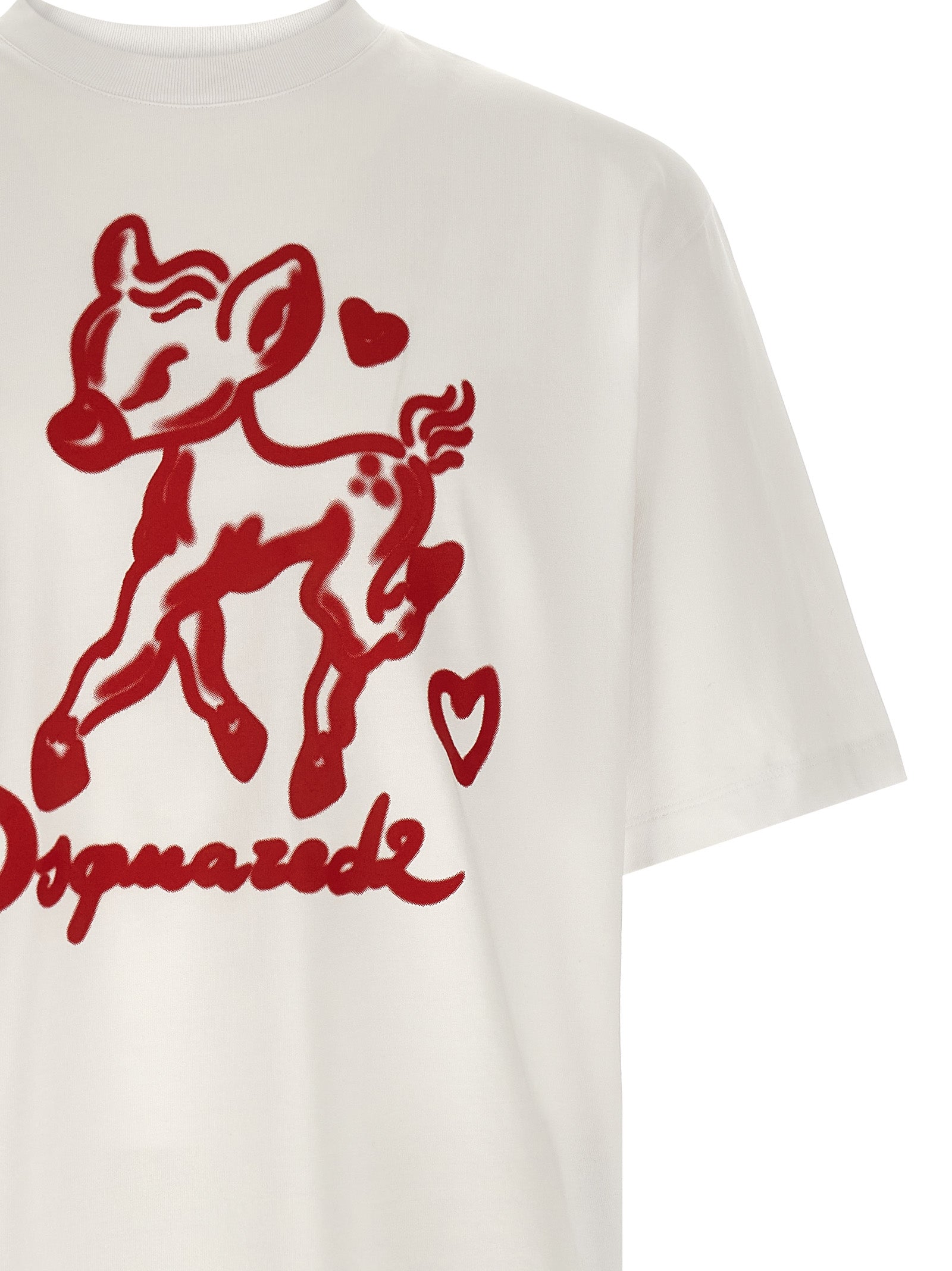 Dsquared2 Multicolor Cotton T-Shirt