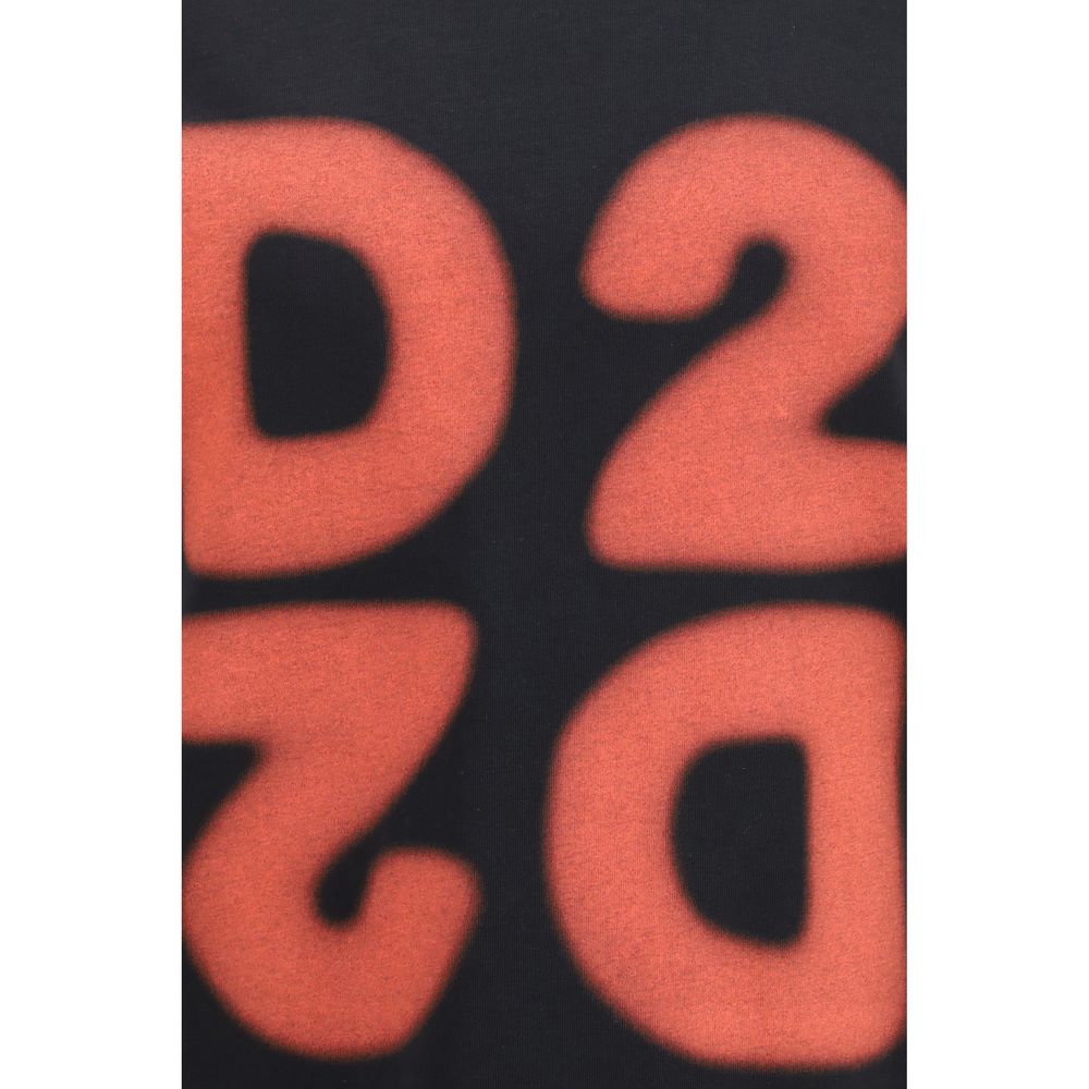 Dsquared2 Black Cotton T-Shirt