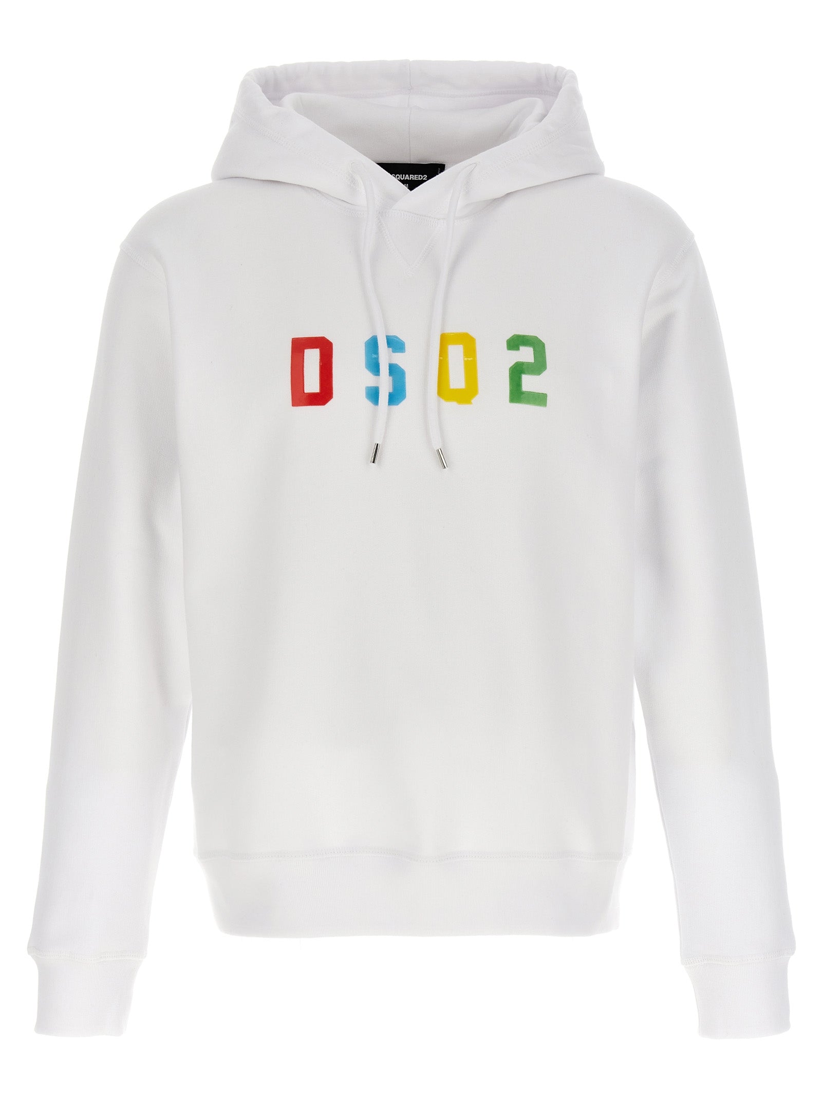 Dsquared2 White Cotton Sweatshirt