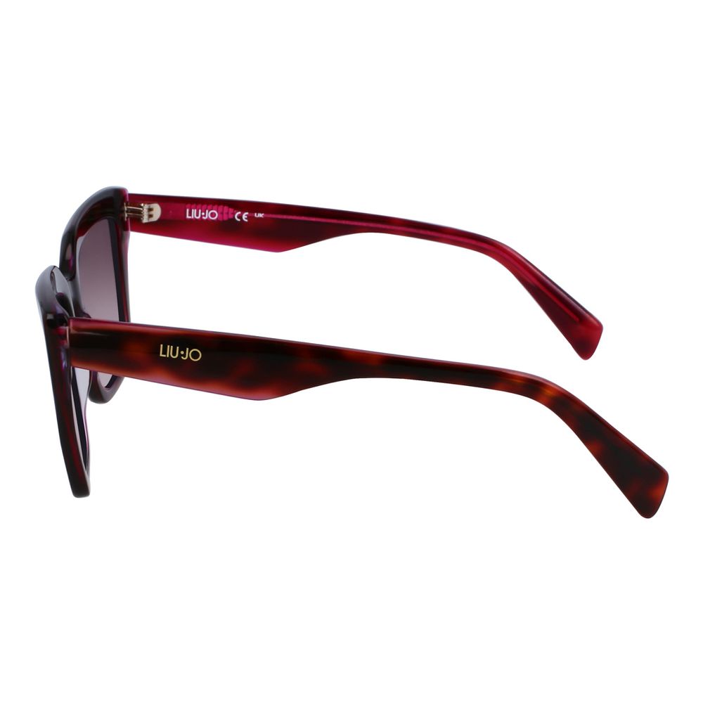 Liu Jo Red and Beige Acetate Sunglasses