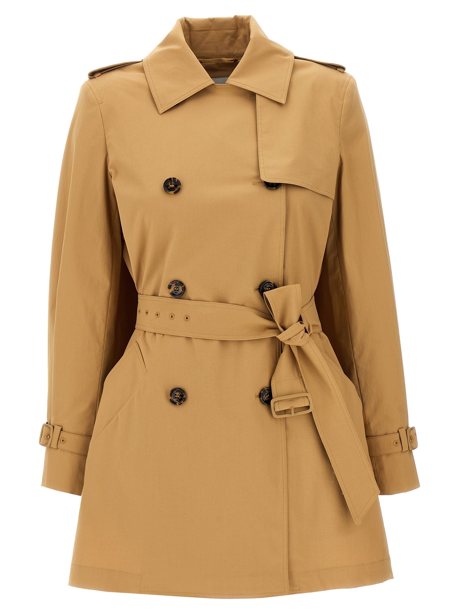 Brown Cotton Coat