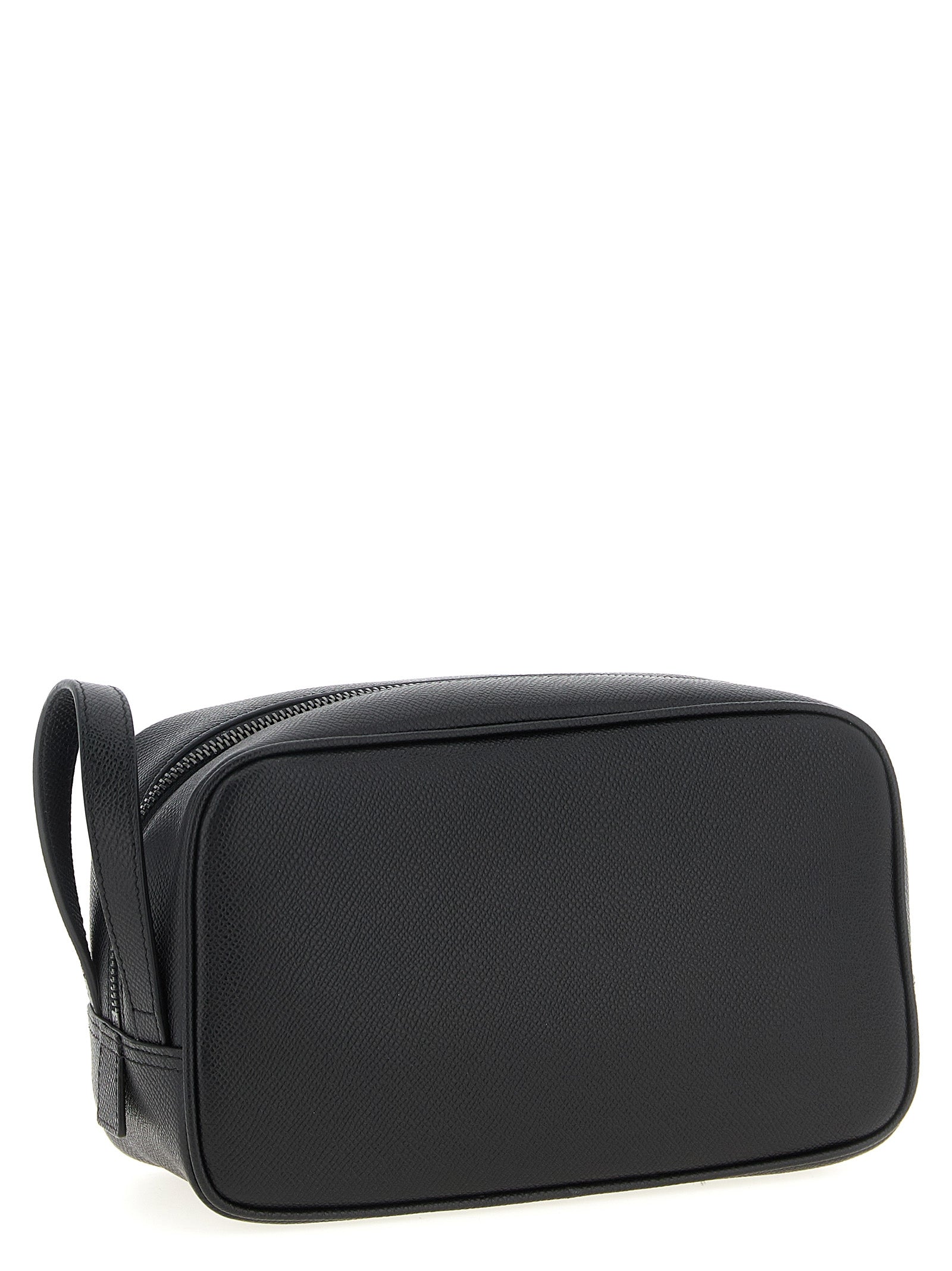 Dolce & Gabbana Black Calfskin Beauty Bag