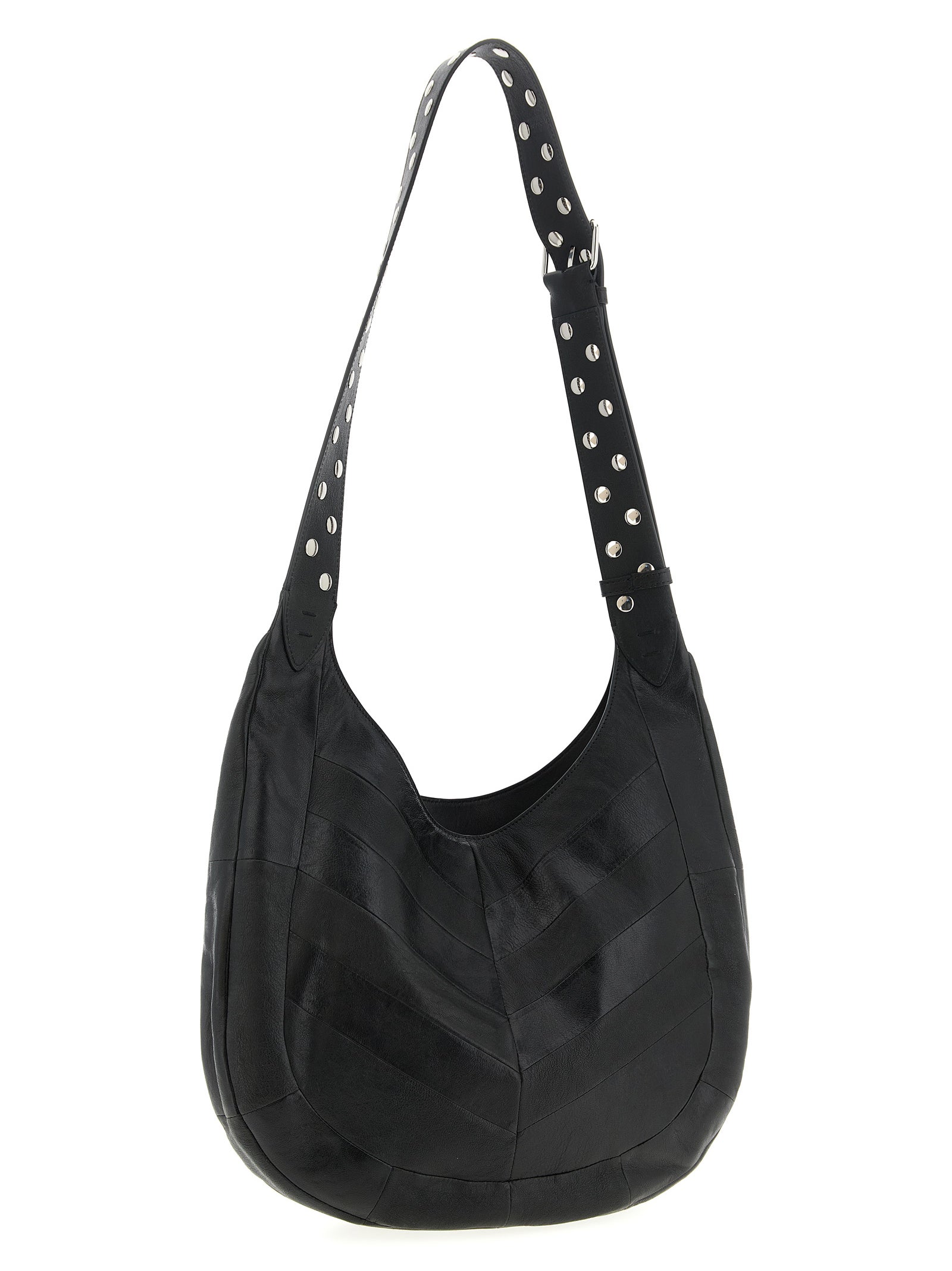 Valentino Garavani Black Nappa Leather Shoulder Bag
