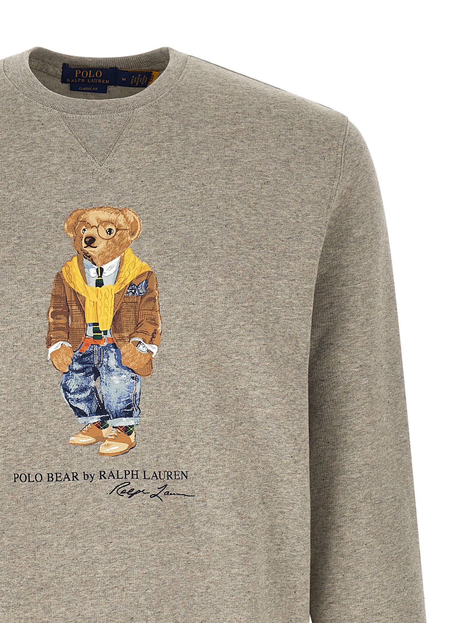 Polo Ralph Lauren Grey Cotton Sweatshirt