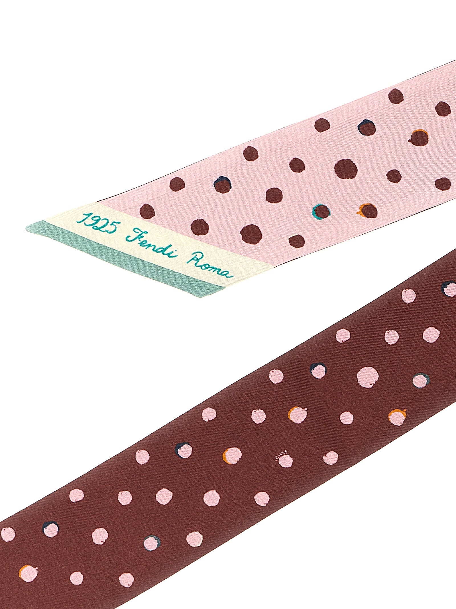 Multicolor Silk Foulard