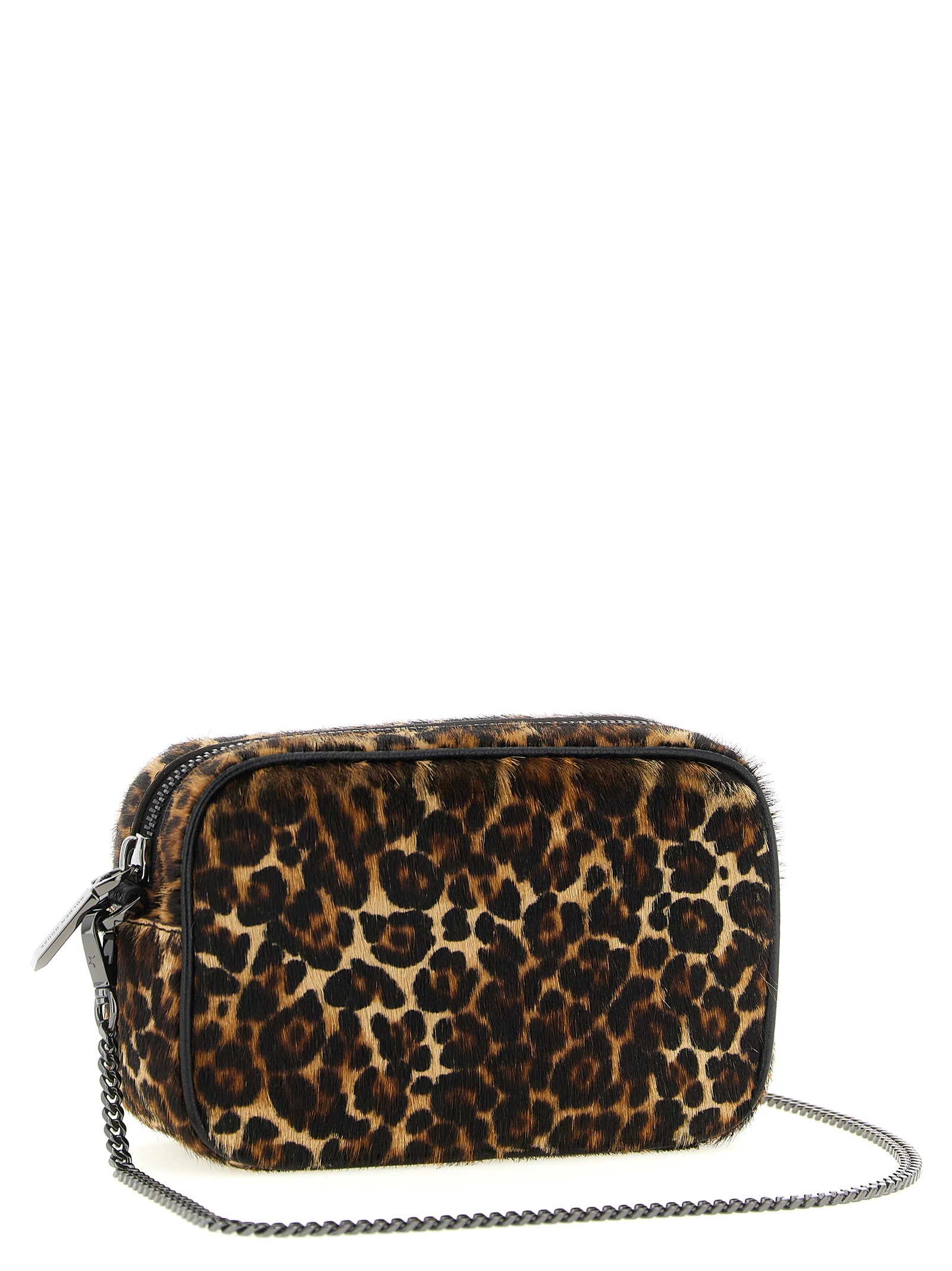 Multicolor Cowhide Crossbody Bag