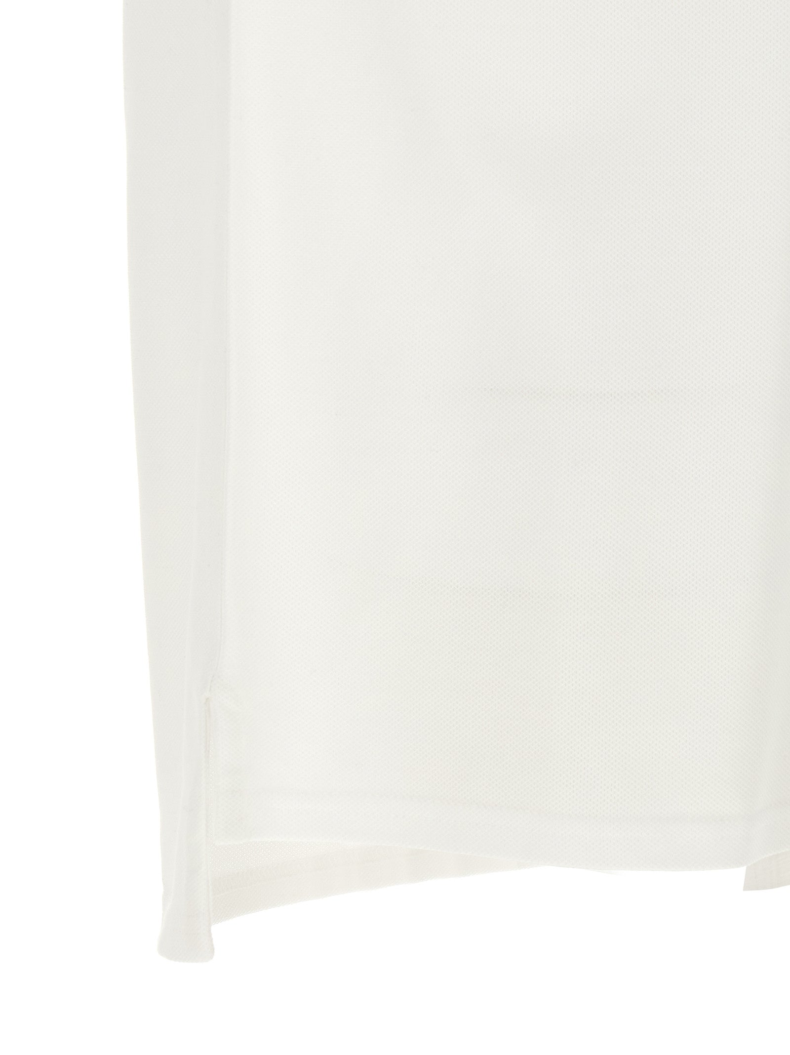 Givenchy White Cotton Piqué Polo Shirt