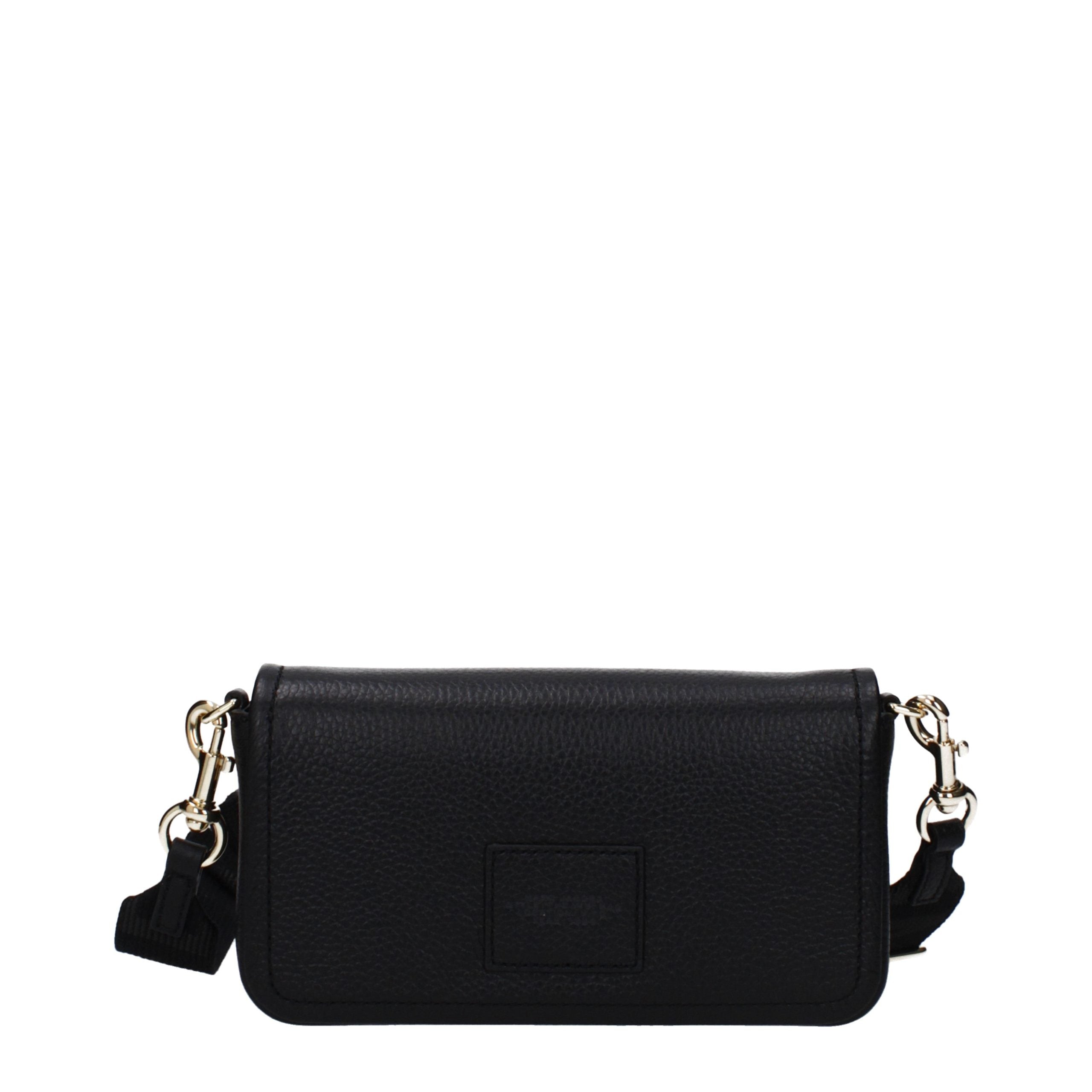 Marc Jacobs Black Leather Mini Crossbody Bag