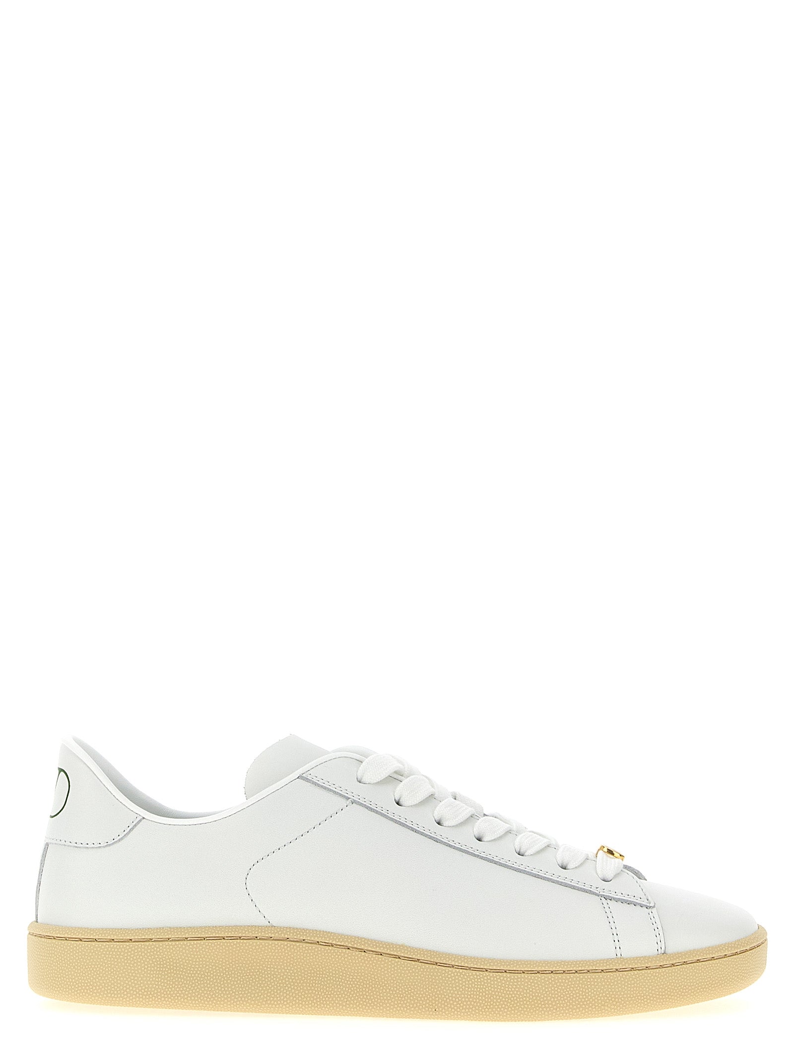 Valentino Garavani White Calfskin Royco Sneakers