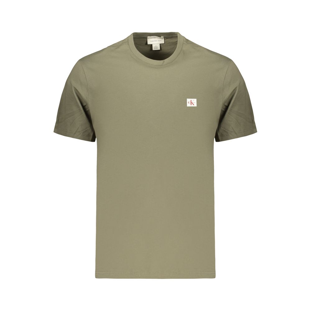 Calvin Klein Green Cotton T-Shirt