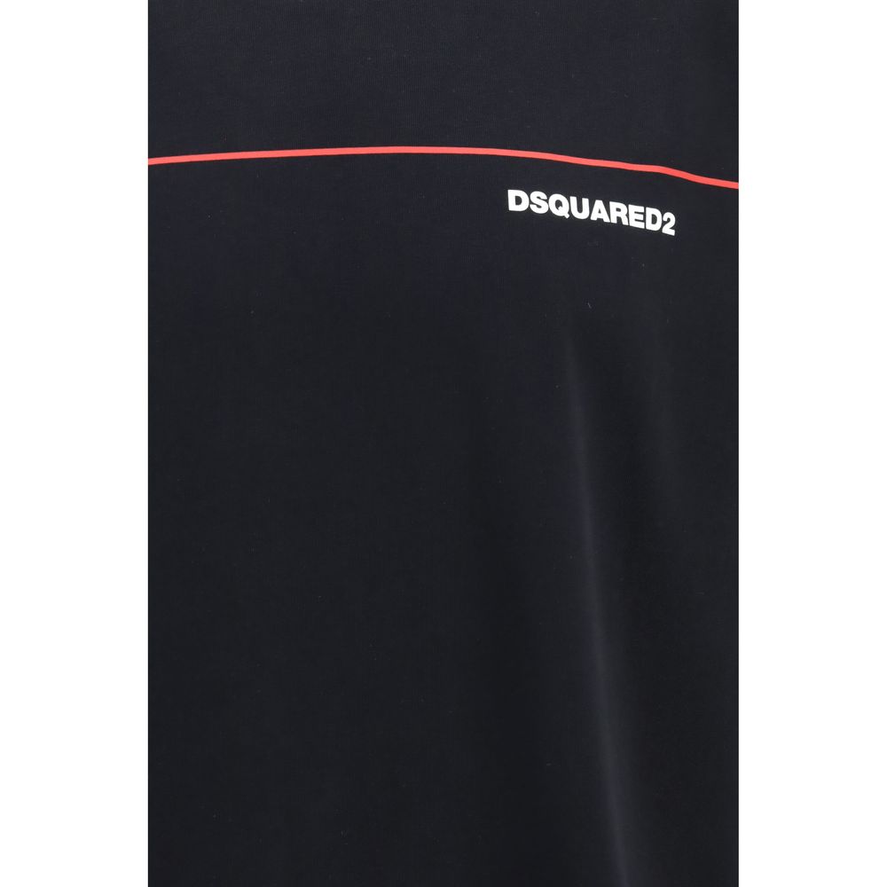 Dsquared2 Black Cotton T-Shirt