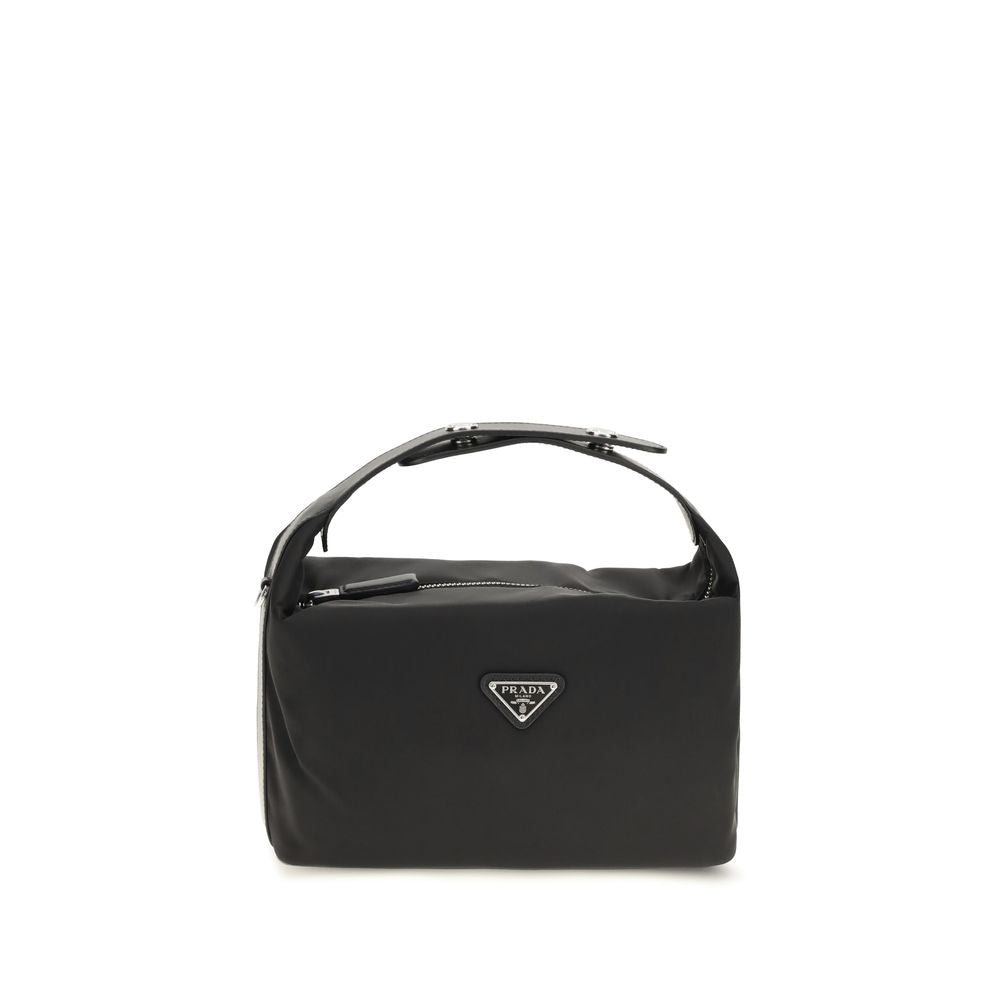 Black Recycled Polyamide Handbag