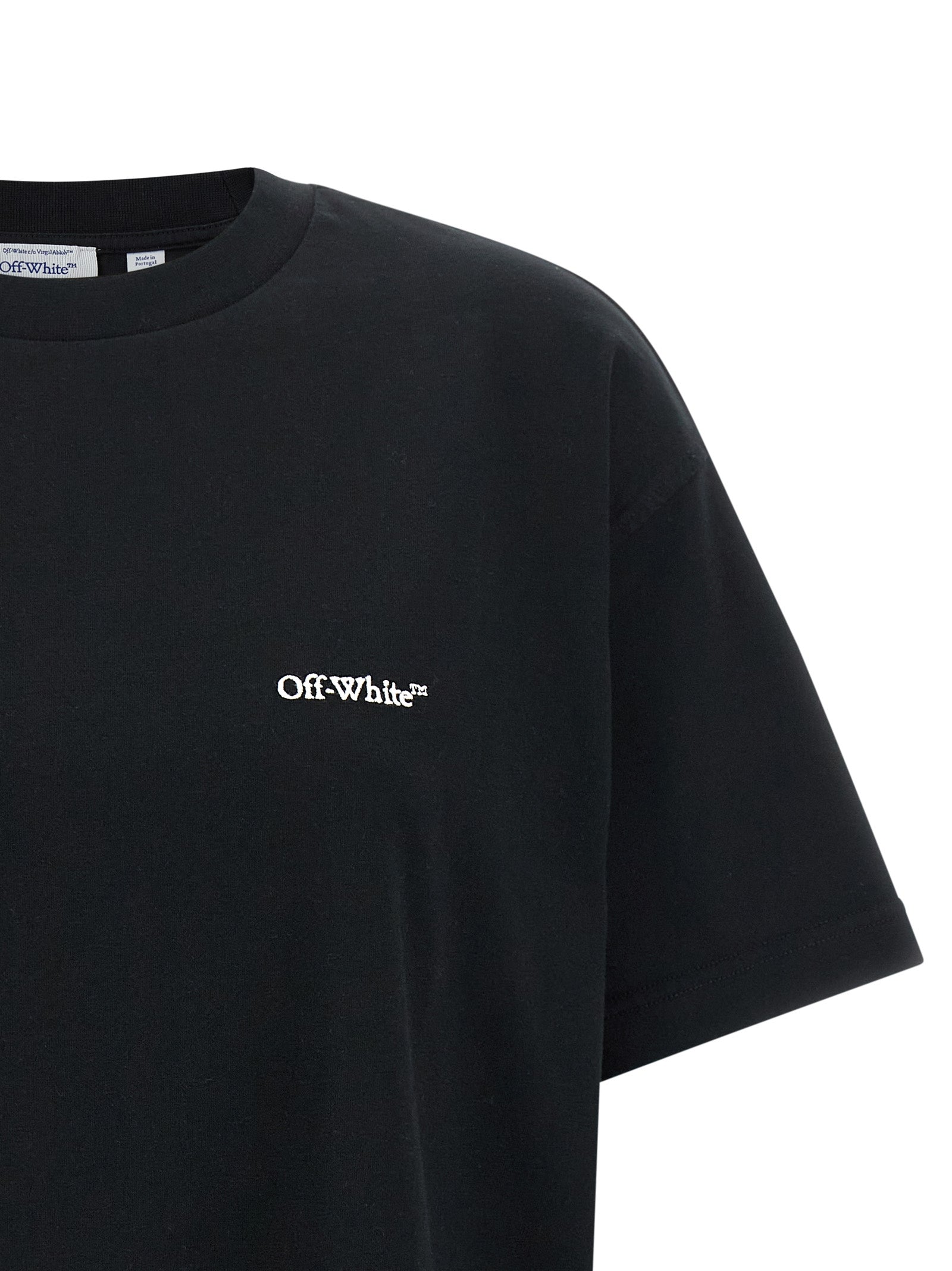 Black Cotton T-Shirt
