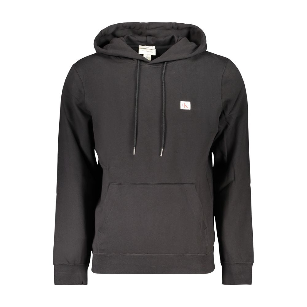 Calvin Klein Black Cotton Hoodie